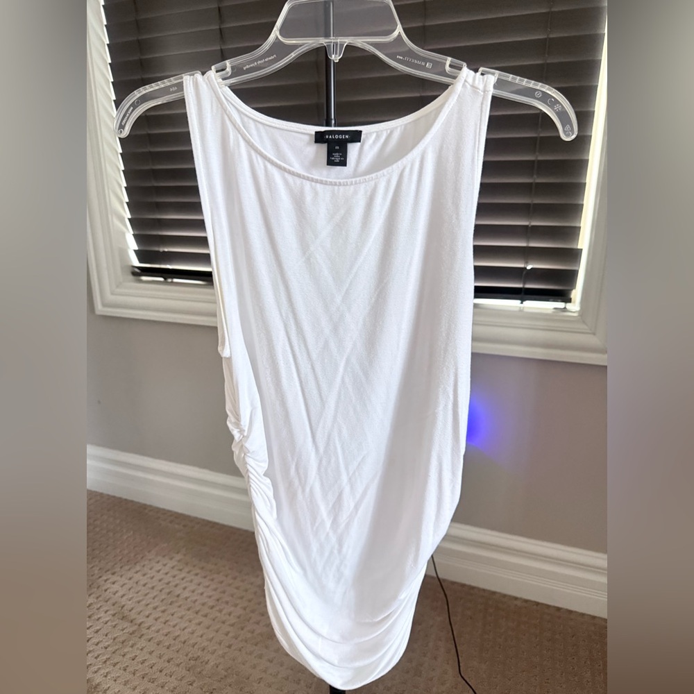 Halogen White Women's Tank Top